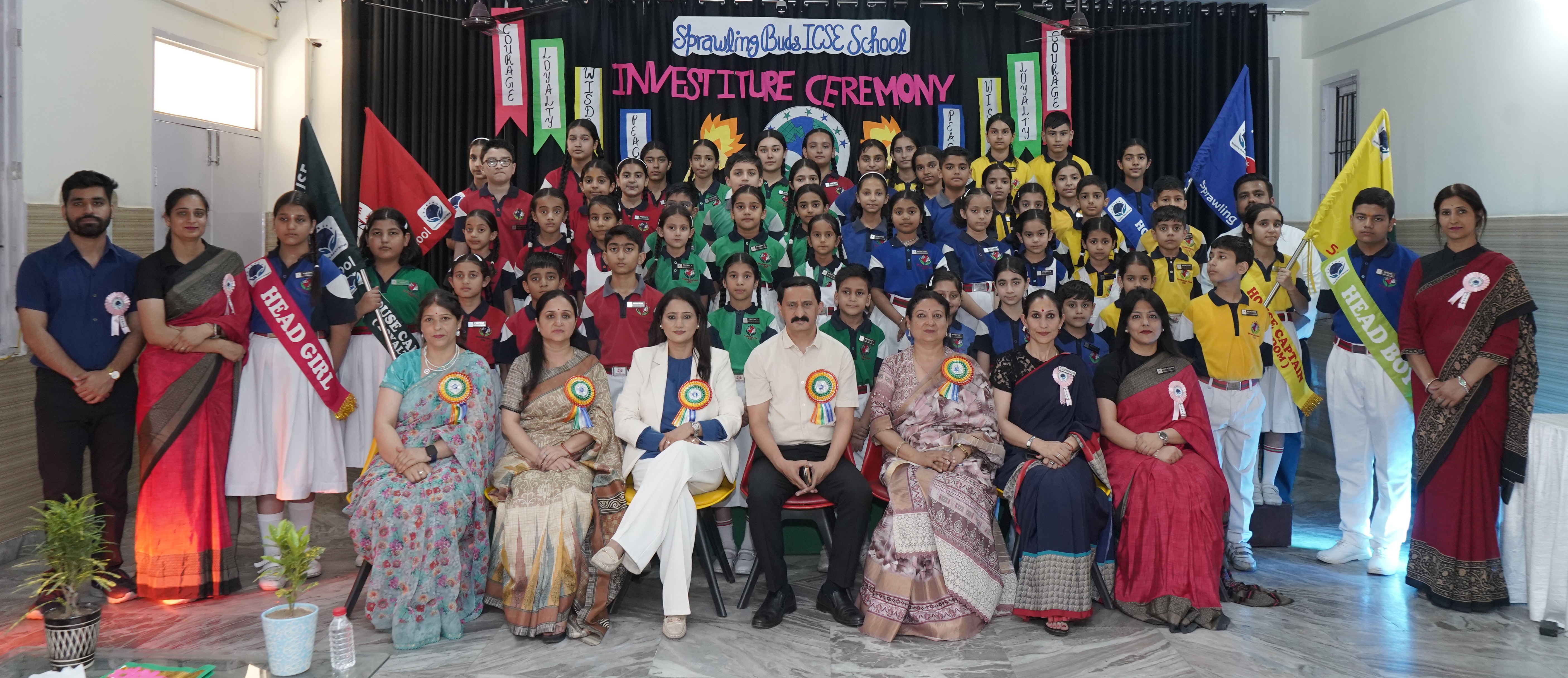 Sprawling Buds holds investiture ceremony